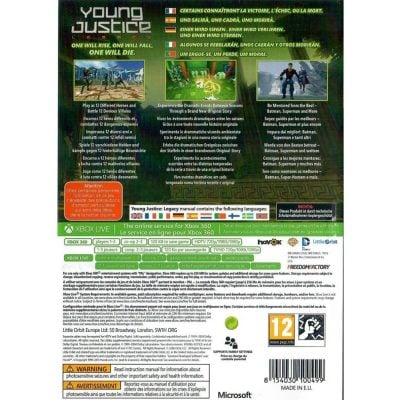 Young Justice Legacy - Xbox 360 (Usado)
