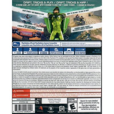 Atv & Drift Tricks - Ps4 (Playstation Vr/Mode Included Mode Inclus) (Novo)