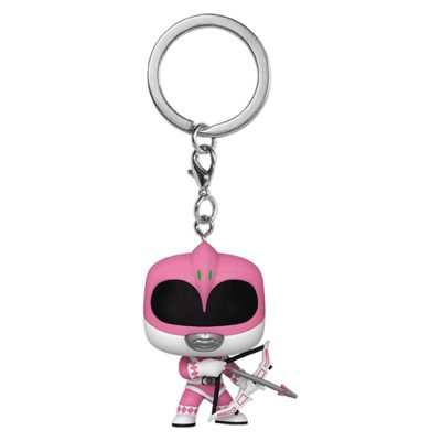 Chaveiro Funko Pink Ranger (Pocket Pop Keychain Power Rangers 30Th Anniversary)