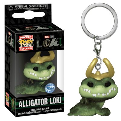 Chaveiro Funko Pocket Pop Alligator Loki (Marvel Studios)