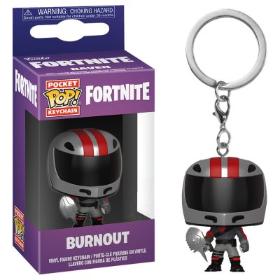 Chaveiro Funko Pocket Pop Burnout (Fortnite)