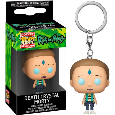 Chaveiro Funko Pocket Pop Death Crystal Morty (Rick And Morty)
