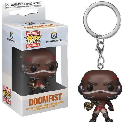 Chaveiro Funko Pocket Pop – Doomfist (Overwatch)