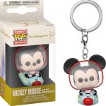 Chaveiro Funko Pocket Pop Mickey Mouse (Space Mountain / Disney 50 Anos)