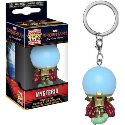 Chaveiro Funko Pocket Pop Mysterio (Spider-Man: Far From Home)