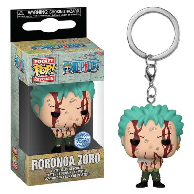 Chaveiro Funko Pocket Pop Roronoa Zoro (One Piece)