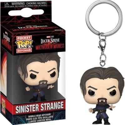 Chaveiro Funko Pocket Pop – Sinister Strange (Doutor Estranho No Multiverso Da Loucura)