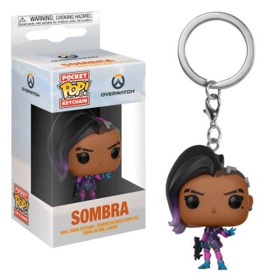 Chaveiro Funko Pocket Pop – Sombra (Overwatch)