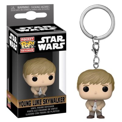 Chaveiro Funko Pocket Pop Young Luke Skywalker (Star Wars)