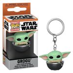 Chaveiro Funko Pop Grogu In Hovering Pram (Pocket Keychain Star Wars The Mandalorian)
