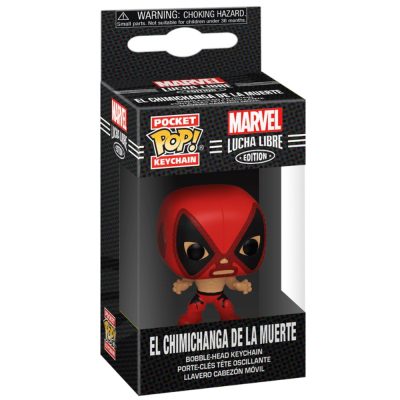 Funko Pocket Pop Keychain - Marvel El Chimichanga De La Muerte (Deadpool)