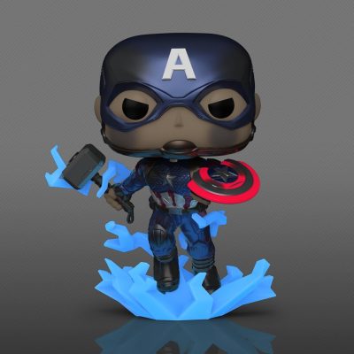 Funko Pop Captain America 1198 (Glows) (Marvel Vingadores Ultimato)