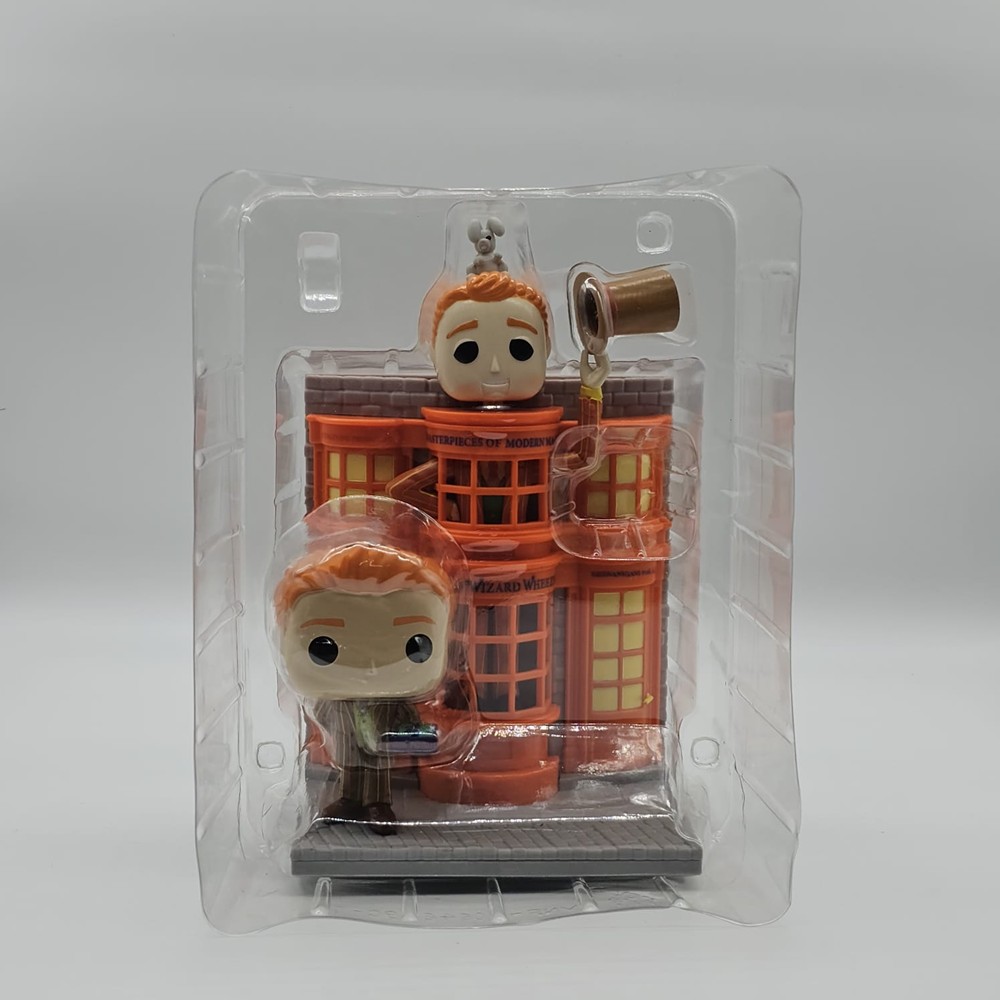 Funko Pop Deluxe Fred Weasley With Weasleys' Wizard Wheezes #158 (Sem Caixa)