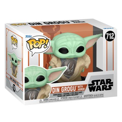 Funko Pop Din Grogu With Armor 712 (Star Wars: The Mandalorian)
