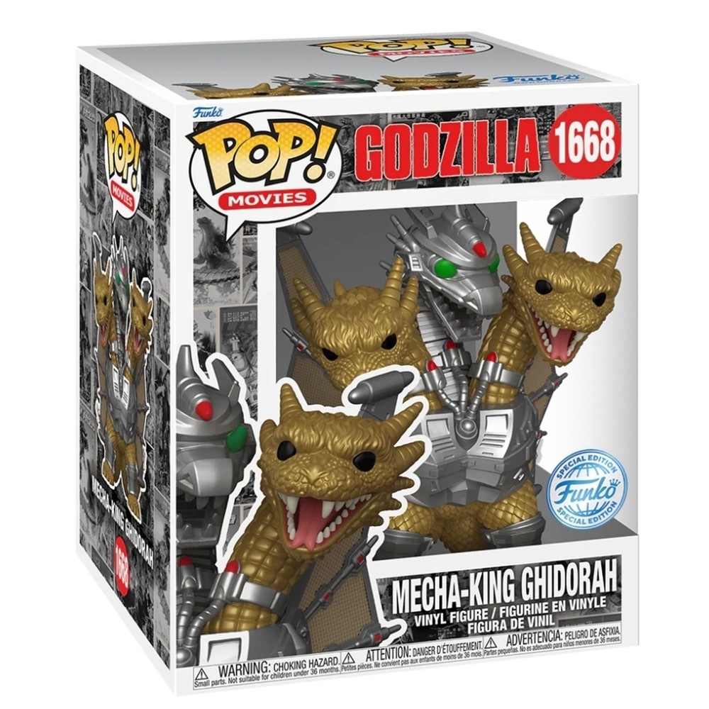 Funko Pop Godzilla -Mecha-King Ghidorah #1668 Funko Pop Godzilla -Mecha-King Ghidorah #1668