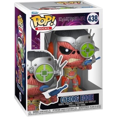Funko Pop Iron Maiden Cyborg Eddie 438