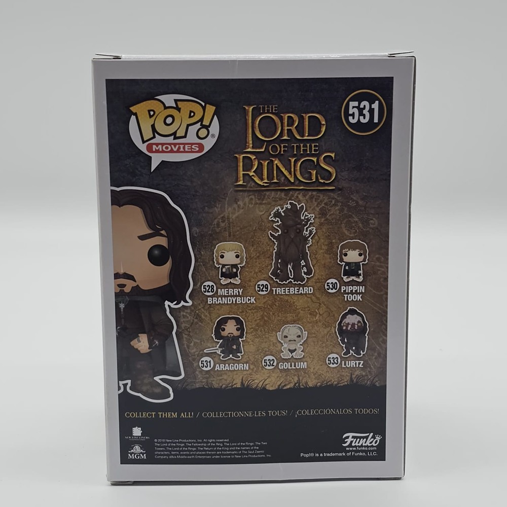 Funko Pop Movies - The Lord Of The Rings Aragorn 531 (Sem Blister)