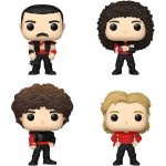 Funko Pop Queen Radio Gaga 4-Pack (Freddie Mercury, Brian May, John Deacon, Roger Taylor) Funko Pop Queen Radio Gaga 4-Pack (Freddie Mercury, Brian May, John Deacon, Roger Taylor)