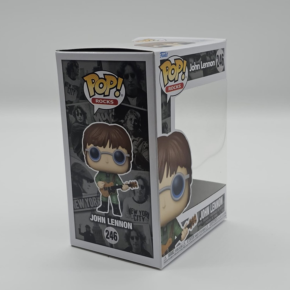Funko Pop Rocks - John Lennon 246 (Military Jacket) (Sem Blister)