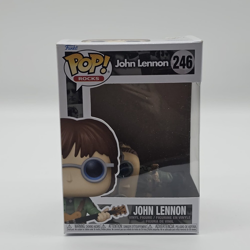 Funko Pop Rocks - John Lennon 246 (Military Jacket) (Sem Blister)