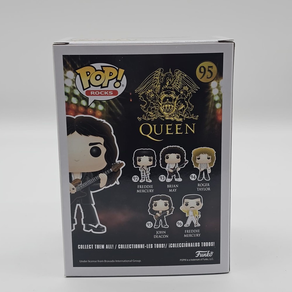 Funko Pop Rocks - Queen John Deacon 95 (Sem Blister)