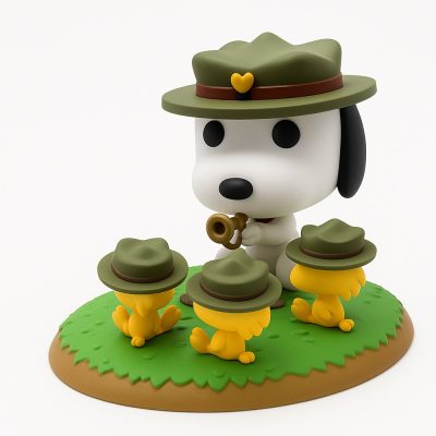 Funko Pop Snoopy & Beagle Scouts #1587 (Sem Caixa)