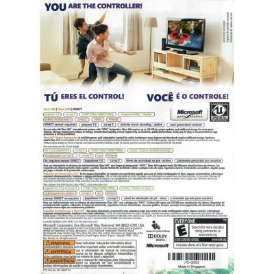 Kinect Adventure - Xbox 360 (Sem Manual) (Usado)