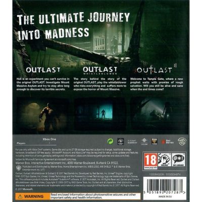 Outlast Trinity - Xbox One (Seminovo)