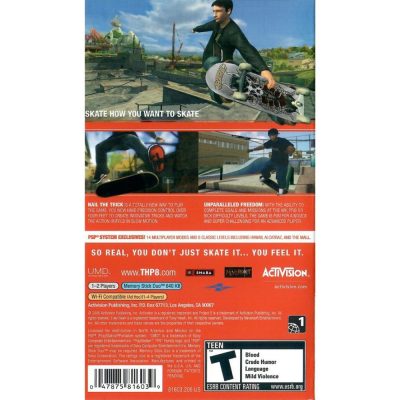 Tony Hawk's Project 8 - Psp (Seminovo)