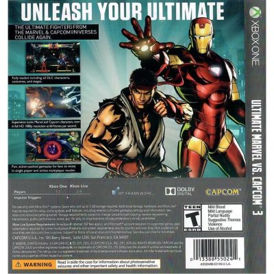 Ultimate Marvel Vs Capcom 3 - Xbox One (Usado)