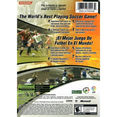 World Soccer Winning Eleven 8 International - Xbox Classico (Seminovo)