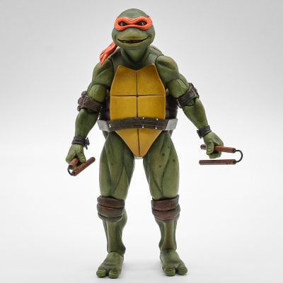 Boneco Michelangelo Tmnt (Filme Anos 90) – Neca 7″ Articulado (Seminovo)