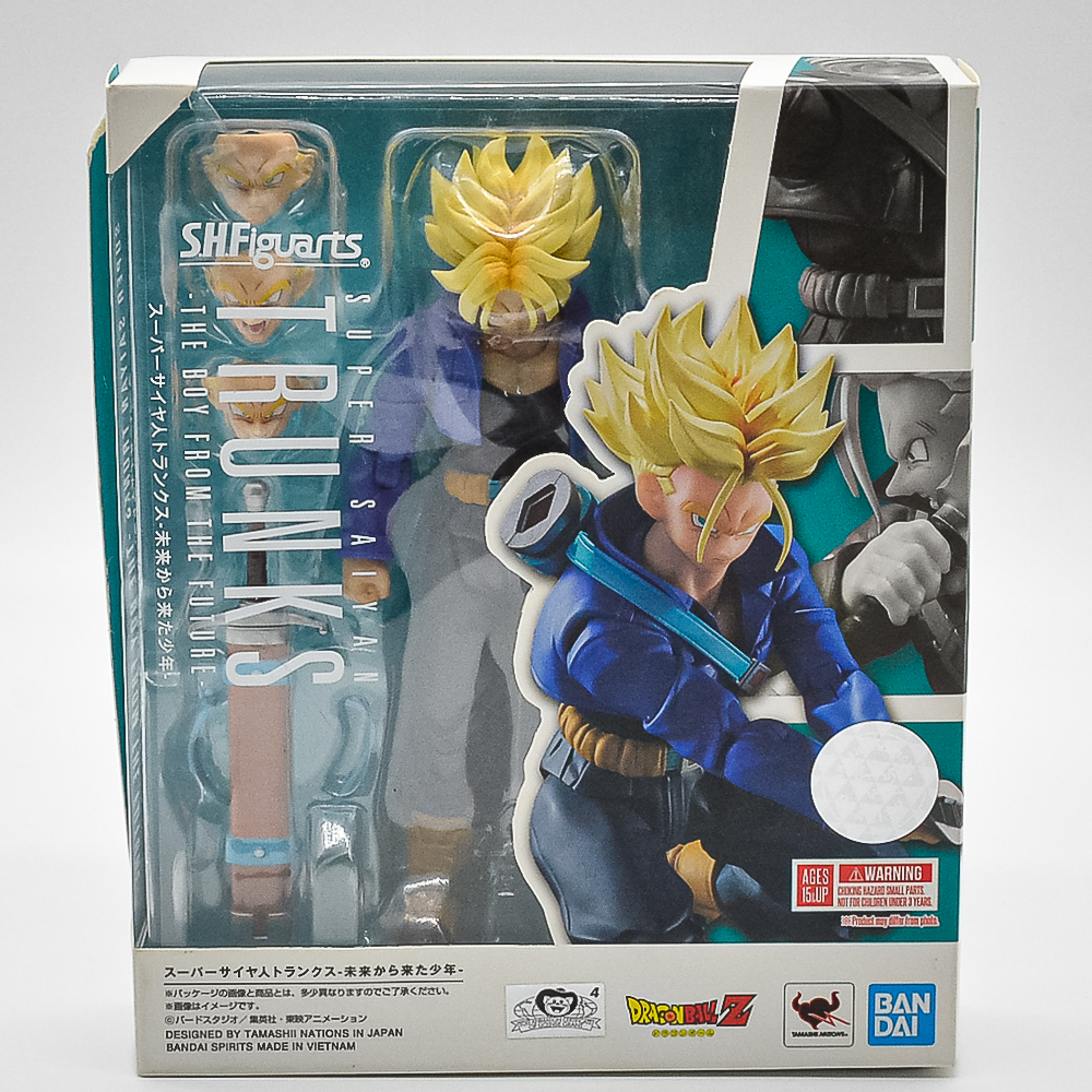 Boneco Trunks Super Saiyan (Dragon Ball Z) 2.0 - S.H Figuarts Bandai Original