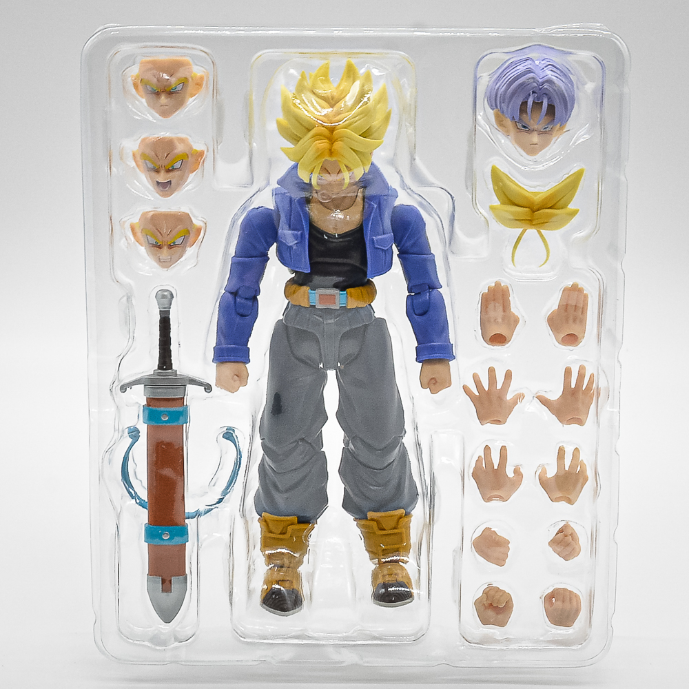Boneco Trunks Super Saiyan (Dragon Ball Z) 2.0 - S.H Figuarts Bandai Original