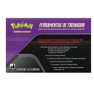 Box Pokémon Ferramentas De Treinador Lumineon V