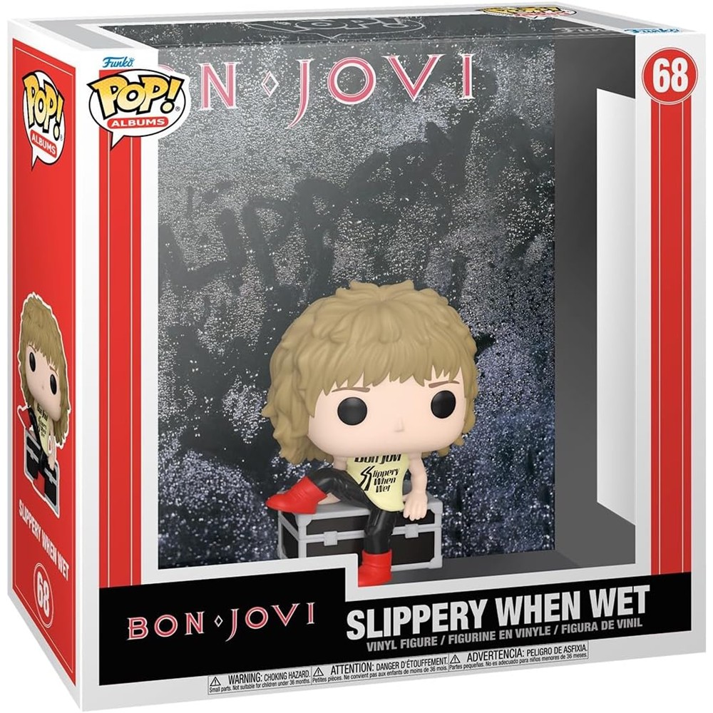 Funko Pop Albums - Bon Jovi - Slippery When Wet 68