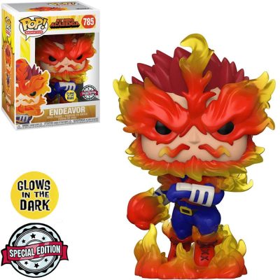 Funko Pop Endeavor 785 (Glows) (My Hero Academia) (Special Edition)
