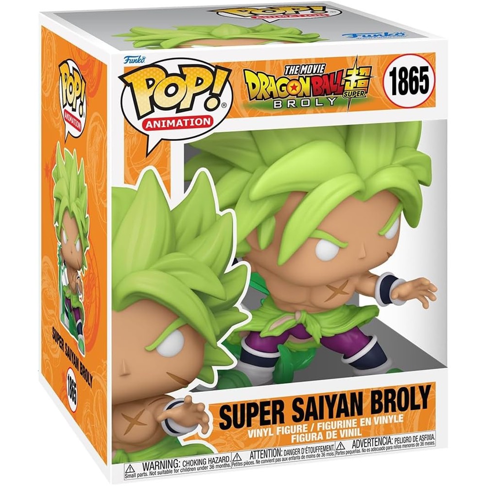 Funko Pop Super Saiyan Broly 1865 (Sized) (Dragon Ball Super Broly The Movie) Funko Pop Super Saiyan Broly 1865 (Sized) (Dragon Ball Super Broly The Movie)