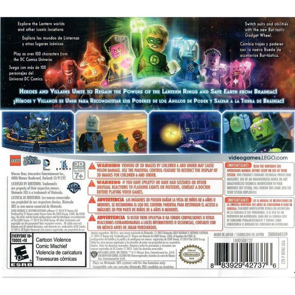 Lego Batman 3 Beyond Gotham - Nintendo 3Ds (Usado)