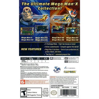 Mega Man X Legacy Collection 1+2 - Nintendo Switch (Seminovo)
