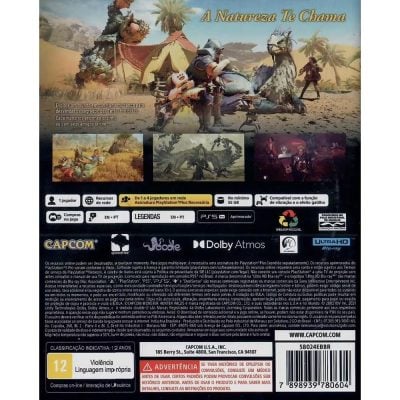 Monster Hunter Wilds - Ps5 (Seminovo)