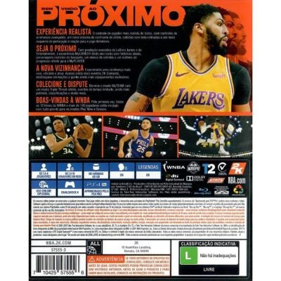 Nba 2K20 - Ps4 (Seminovo)