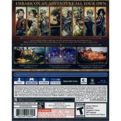 Octopath Traveler Ii - Ps4 (Novo)