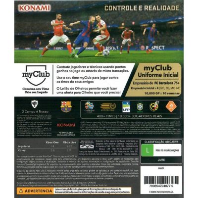 Pes 2017 - Xbox One (Usado)