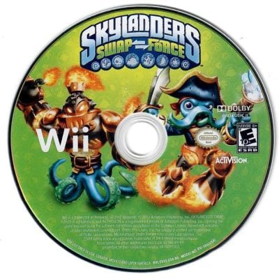 Skylanders Swap Force - Nintendo Wii (Somente O Disco) (Usado)