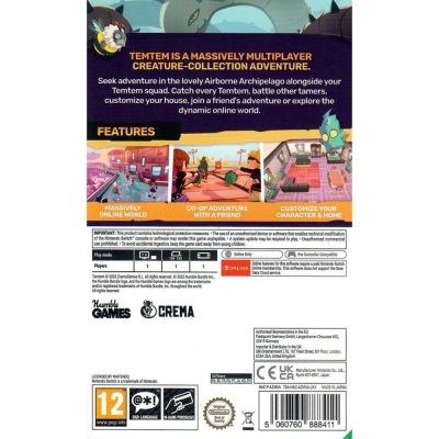 Temtem - Nintendo Switch (Europeu) (Seminovo)