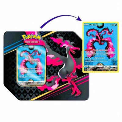 Trading Card Game Pokemon - Lata Realeza Absoluta Moltres De Galar (31 Cartas)