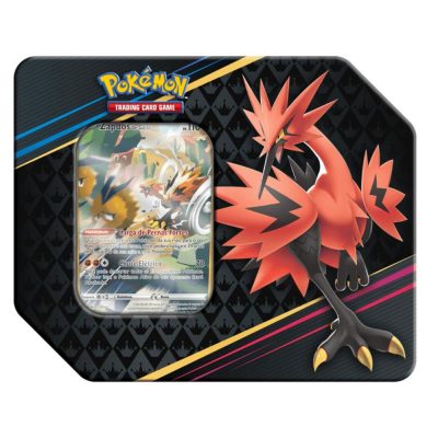 Trading Card Game Pokemon - Lata Realeza Absoluta Zapdos De Galar (31 Cartas)