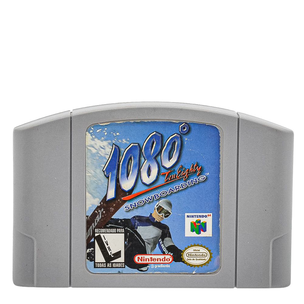 1080 Snowboarding – Nintendo 64 (Somente O Cartucho) (Seminovo) 1080 Snowboarding - Nintendo 64 (Somente O Cartucho) (Seminovo)