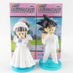 Action Figure Goku & Titi Casamento (Mini)